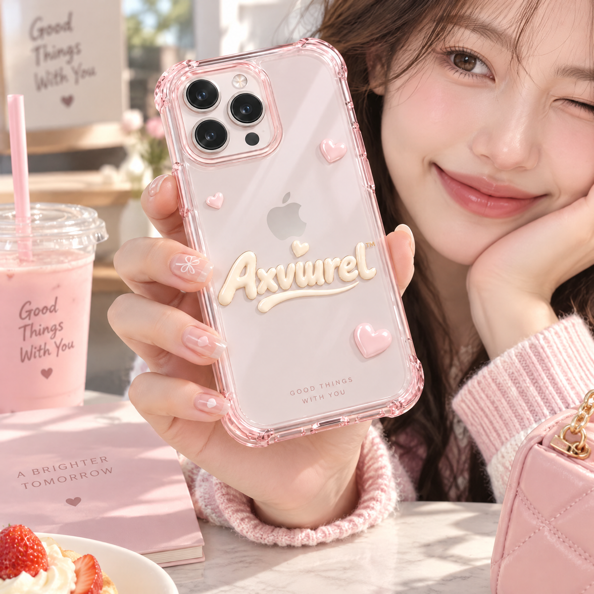 Axvurel™ Sweetheart Clear Phone Case — everyday styling